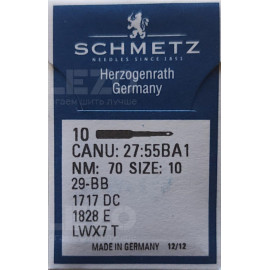 Игла Schmetz 29-BB / 1717 DC / 1828 E / LWX7 T Nm 70