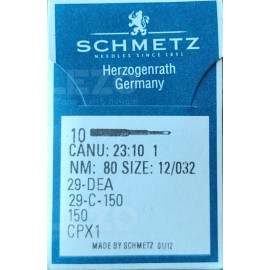 Игла Schmetz CPx1 / 150 / 29-C-150 / 29-DEA Nm 80