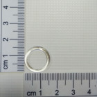 Кольцо пластиковое D12мм прозрачное (1уп. - 1000шт.)