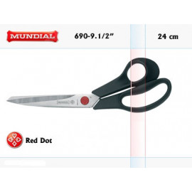 690-9.1/2" MUNDIAL RED DOT Ножницы любительские